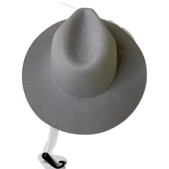 Lack Of Color Wool Hat Women’s Fedora In Stone Small 58 Cm - Picture 7 of 10